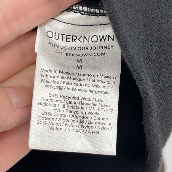 Outerknown Multicolor Camo Print Full Zip Bomber Jacket Size Medium - Picture 4 of 7